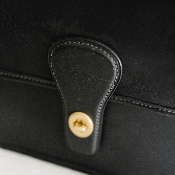 Like new! Coach 1941 Willis top handle 18 black. Mini version. - Picture 6 of 7
